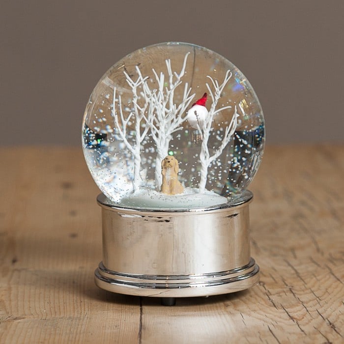 Christmas Musical Snow Globe Harrod Horticultural