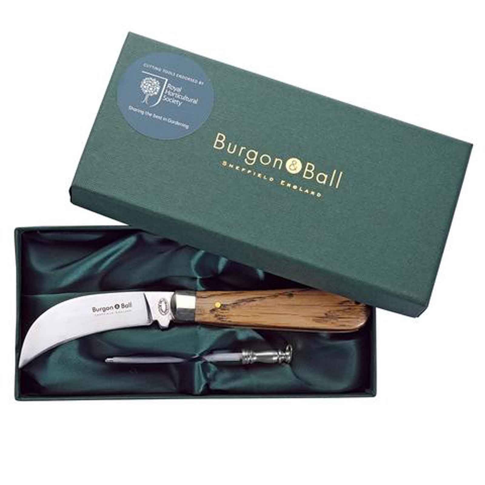 Burgon Ball RHS Classic Pruning Knife Harrod Horticultural