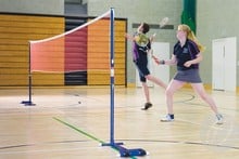 Badminton Wheelaway Posts & Net