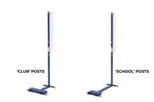 Badminton Wheelaway Posts & Net