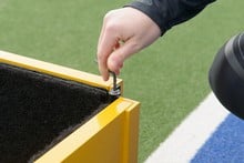 Folding Hockey Target Board