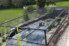 Raised Steel Pond Cover - Harrod Horticultural - UK