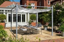 Southwold Traditional Pergola & Dining Table Set