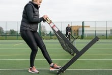 Wheelaway Freestanding Tennis Post Set