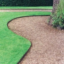Everedge Brown Flexible Steel Lawn Edging - Harrod Horticultural (UK)