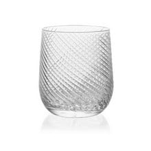 Julia Twisted Cut Crystal Tumblers - Set of 6