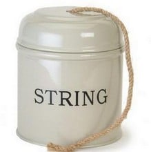 String Tin in Clay Colour