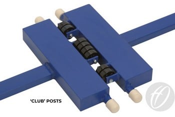 Badminton Wheelaway Posts & Net