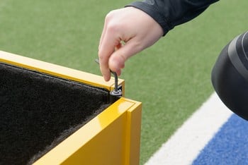 Folding Hockey Target Board