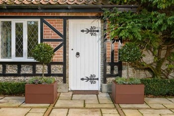 Harrod Superior Metal Raised Beds - Corten Effect