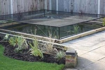 Raised Steel Pond Cover - Harrod Horticultural - UK