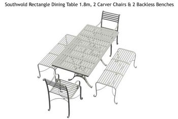 Southwold Rectangle Dining Table 1.8m