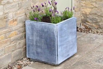 Southwold Square Metal Planter