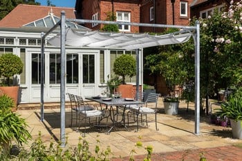 Southwold Traditional Pergola & Dining Table Set