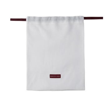 Scalloped Linen Napkin - White