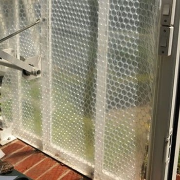 Bubblewrap Insulation for Greenhouses 