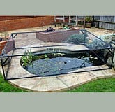 Pond Cover Raised Slot & Lock-Customer Projects