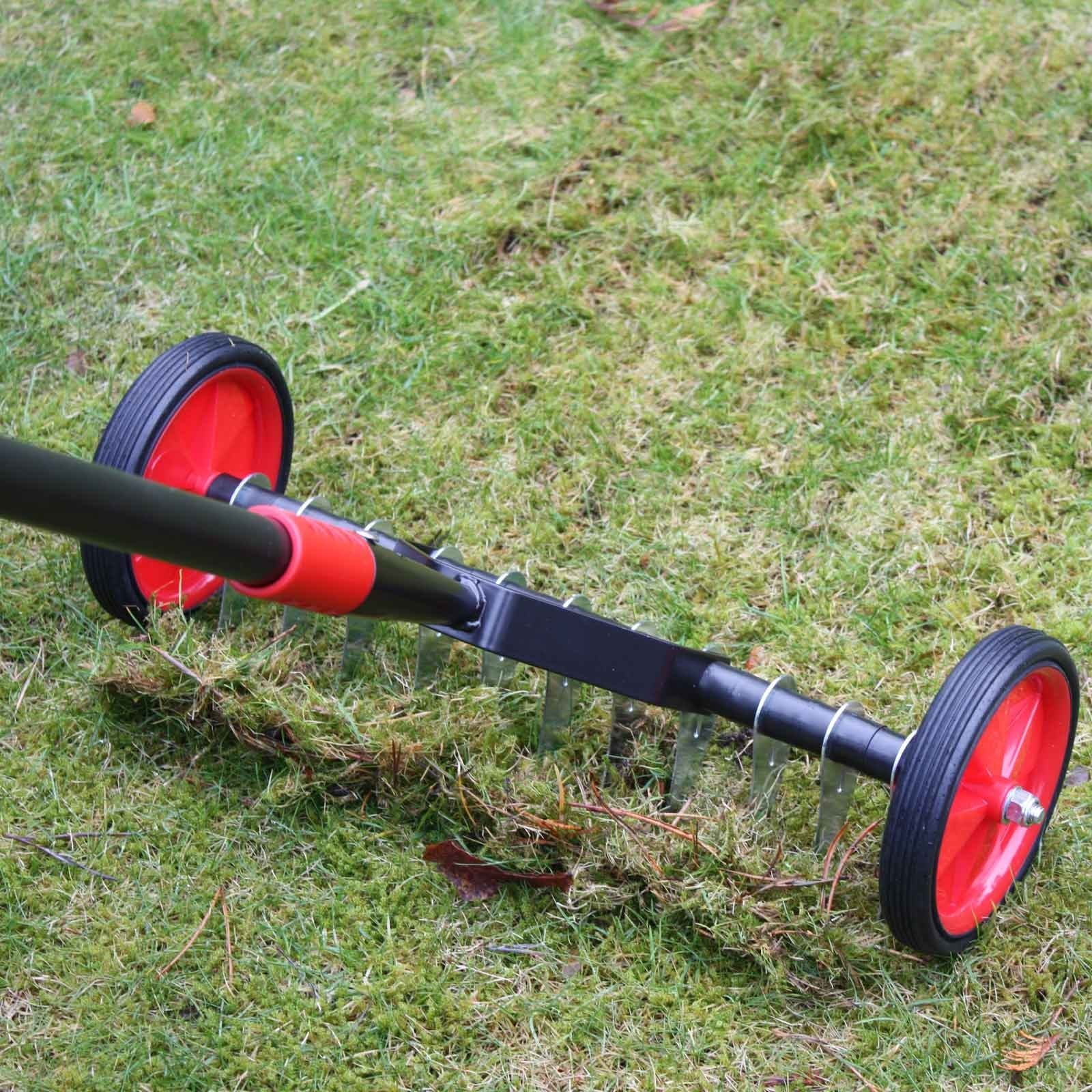 Wheeled Lawn Scarifier - Harrod Horticultural (UK)