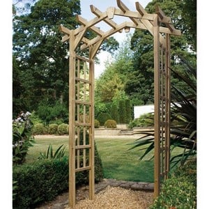 Appleton Wooden Garden Arch - Harrod Horticultural