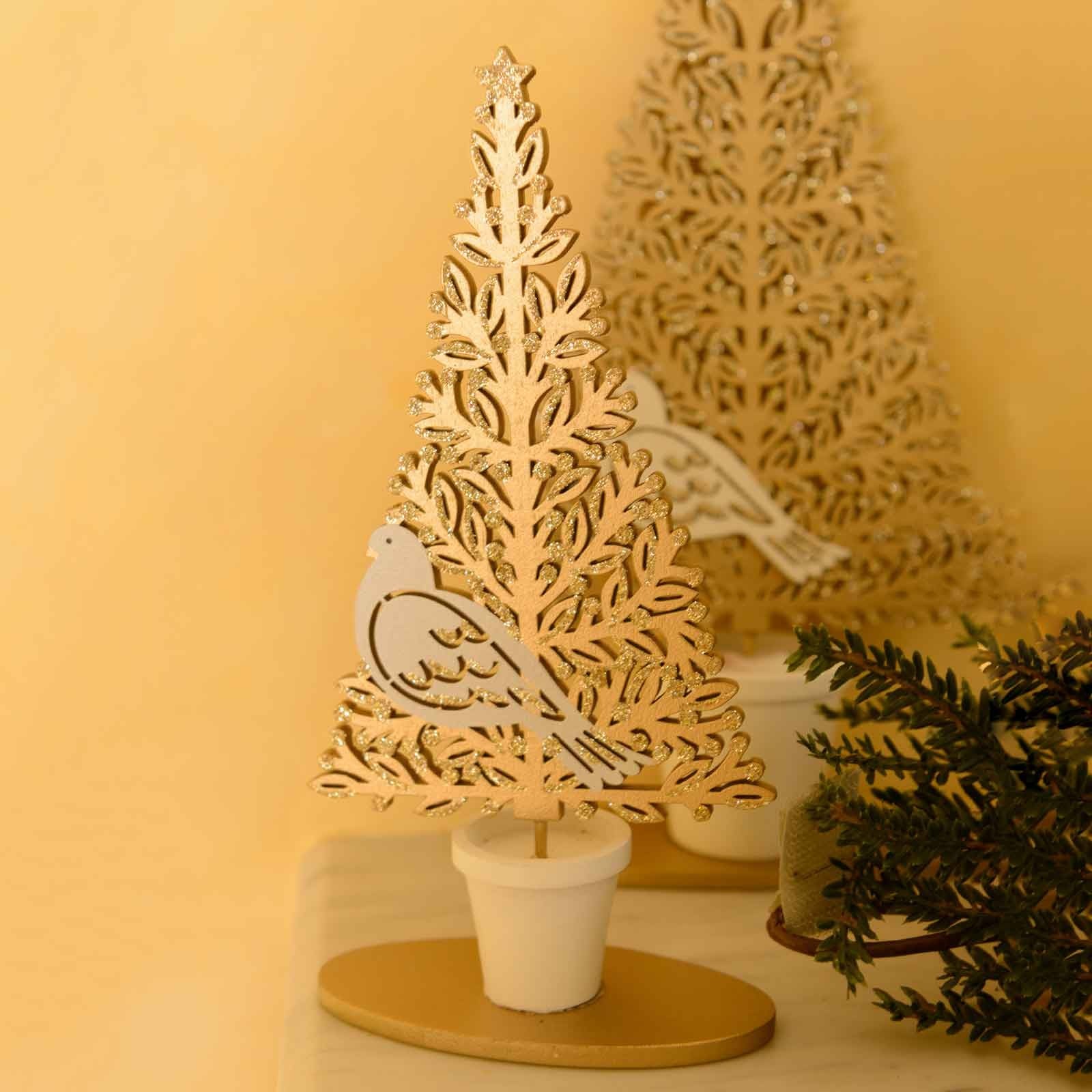 Gold Christmas Tree Decorations - Harrod Horticultural