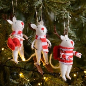 Mice Christmas Tree Decorations Harrod Horticultural